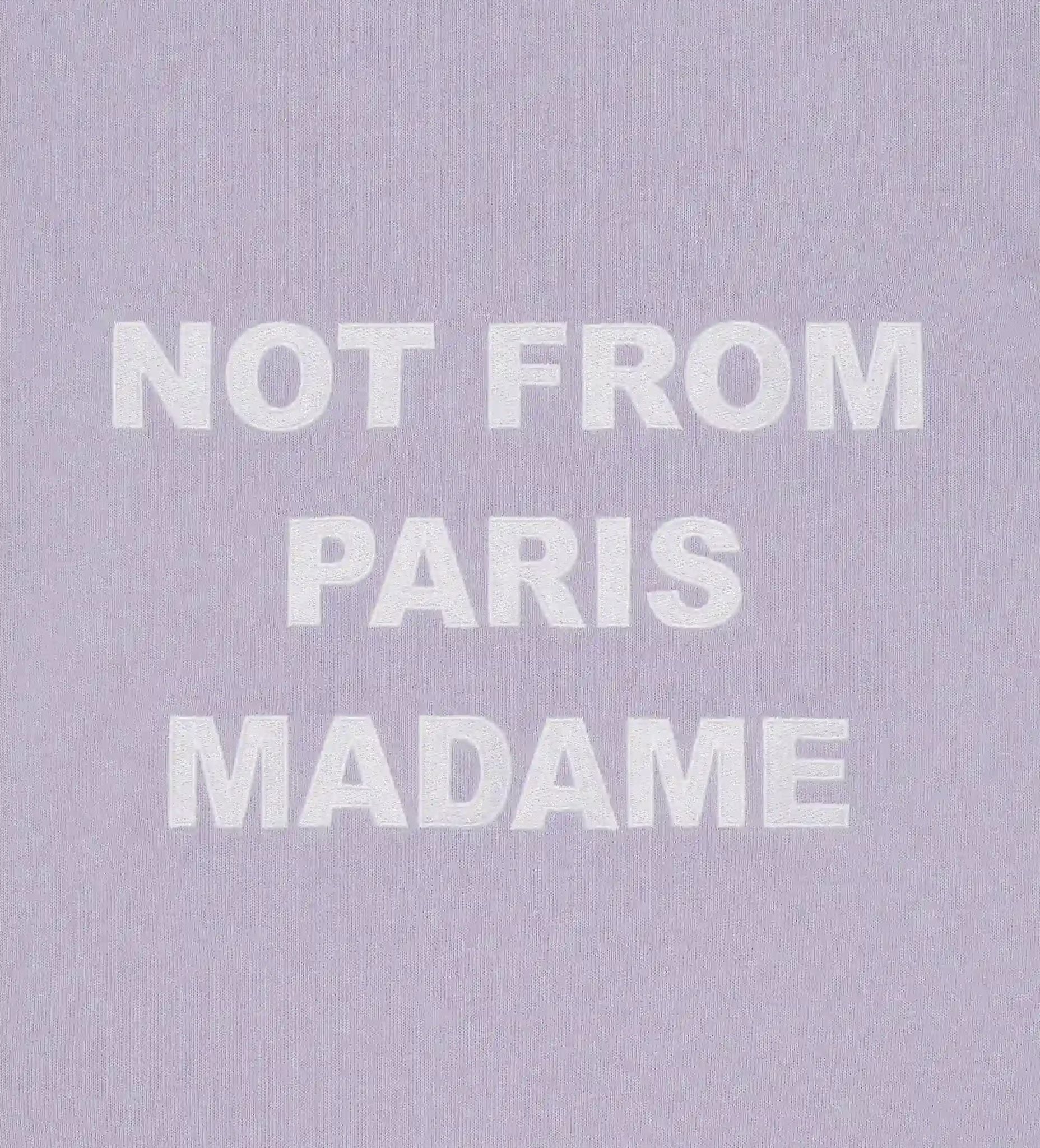 Sweatshirt slogan