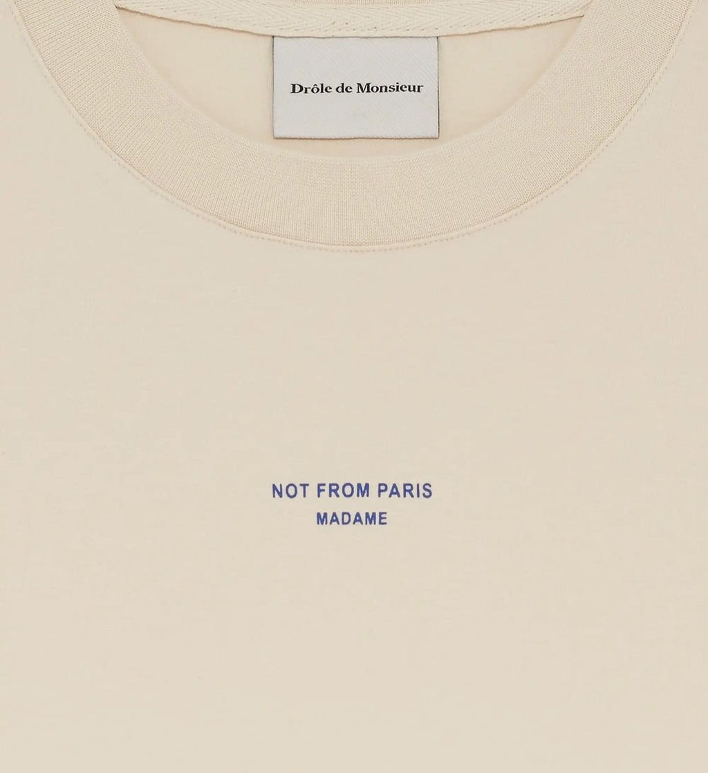 T-Shirt slogan classique