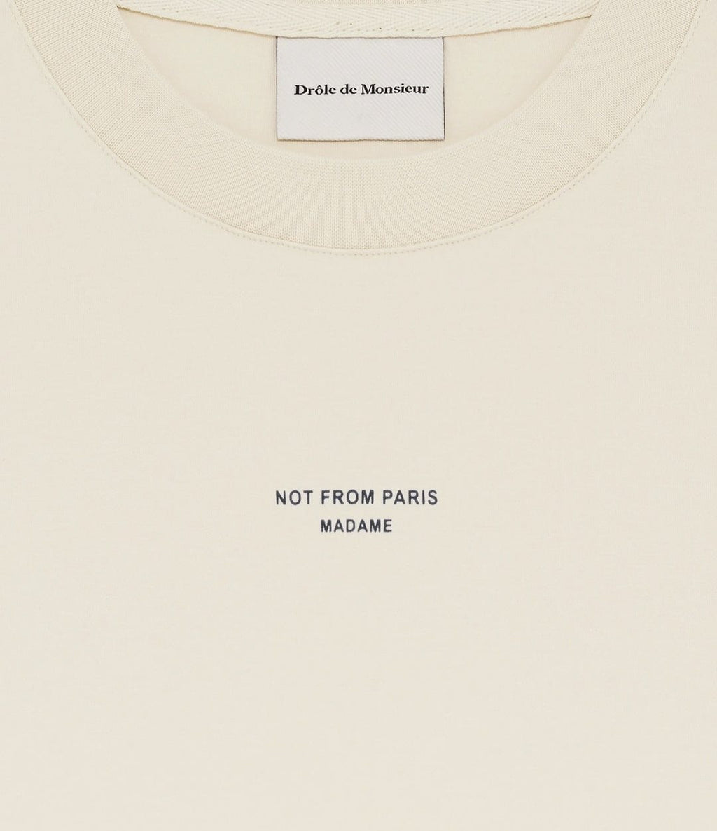 T-Shirt slogan classique