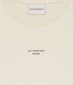 T-Shirt slogan classique