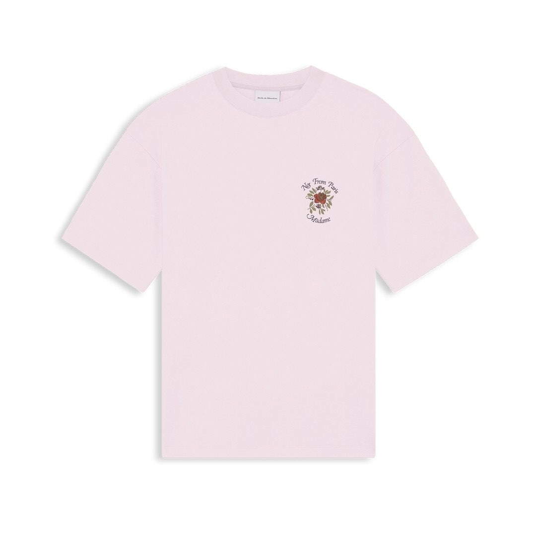 T-shirt slogan rose