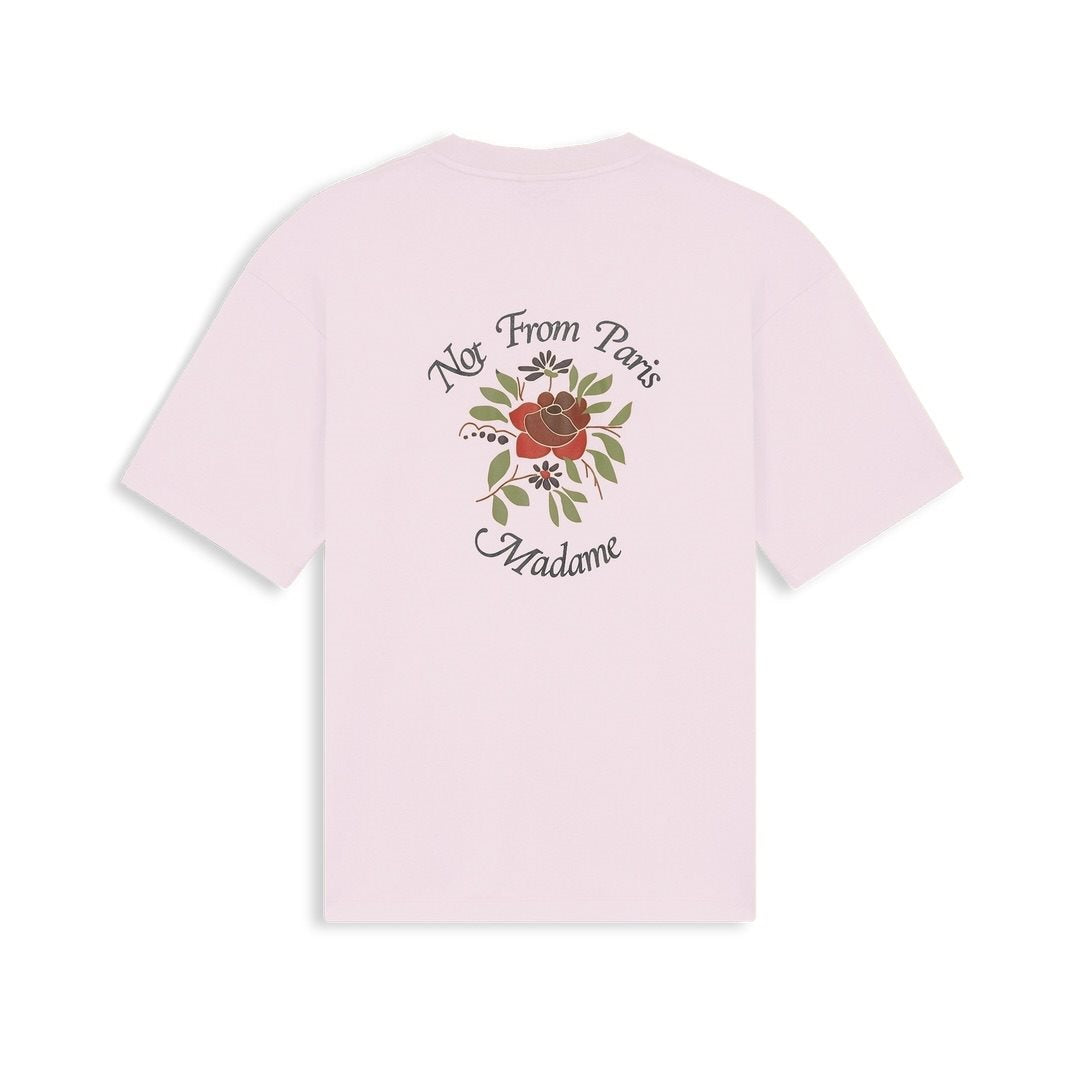 T-shirt slogan rose