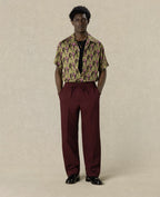 TWILL ELASTIC WAIST PANTS