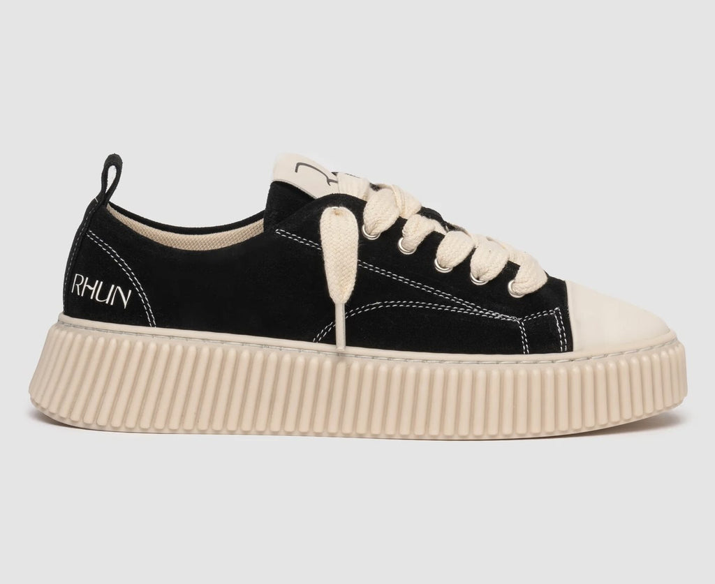 Treble Black Suede