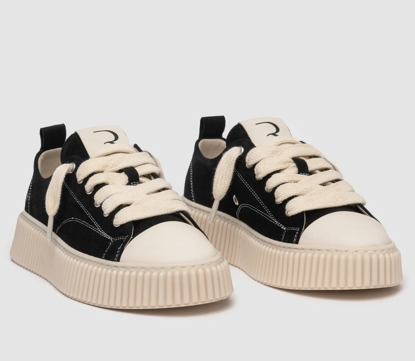 Treble Black Suede