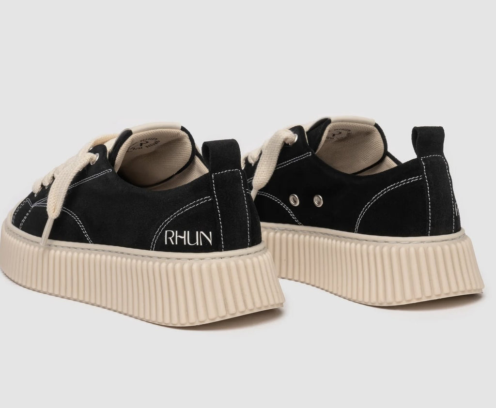Treble Black Suede