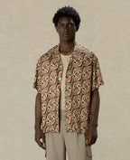 Viscose Chain Monogram Shirt