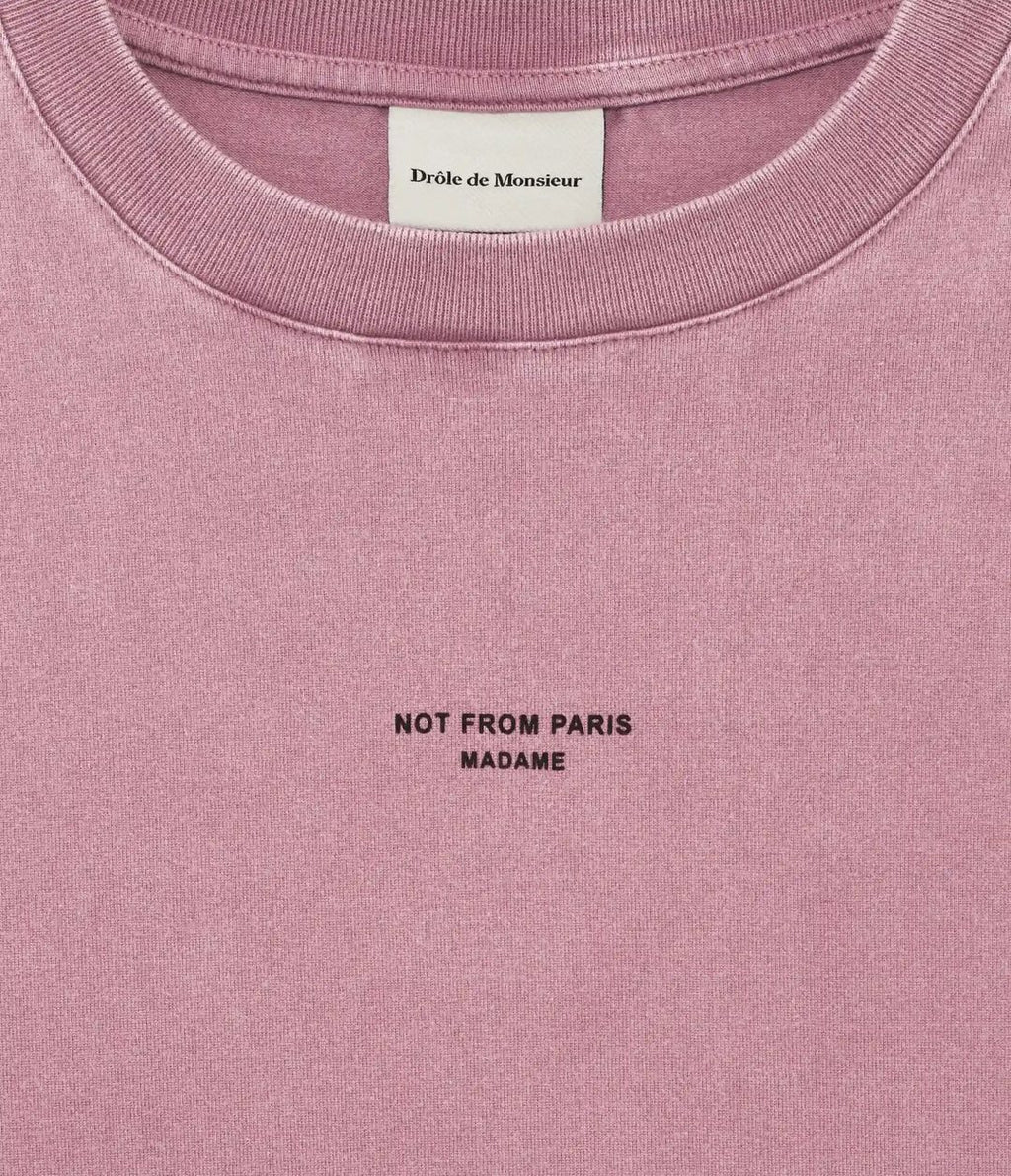 WASHED CLASSIC SLOGAN T-SHIRT