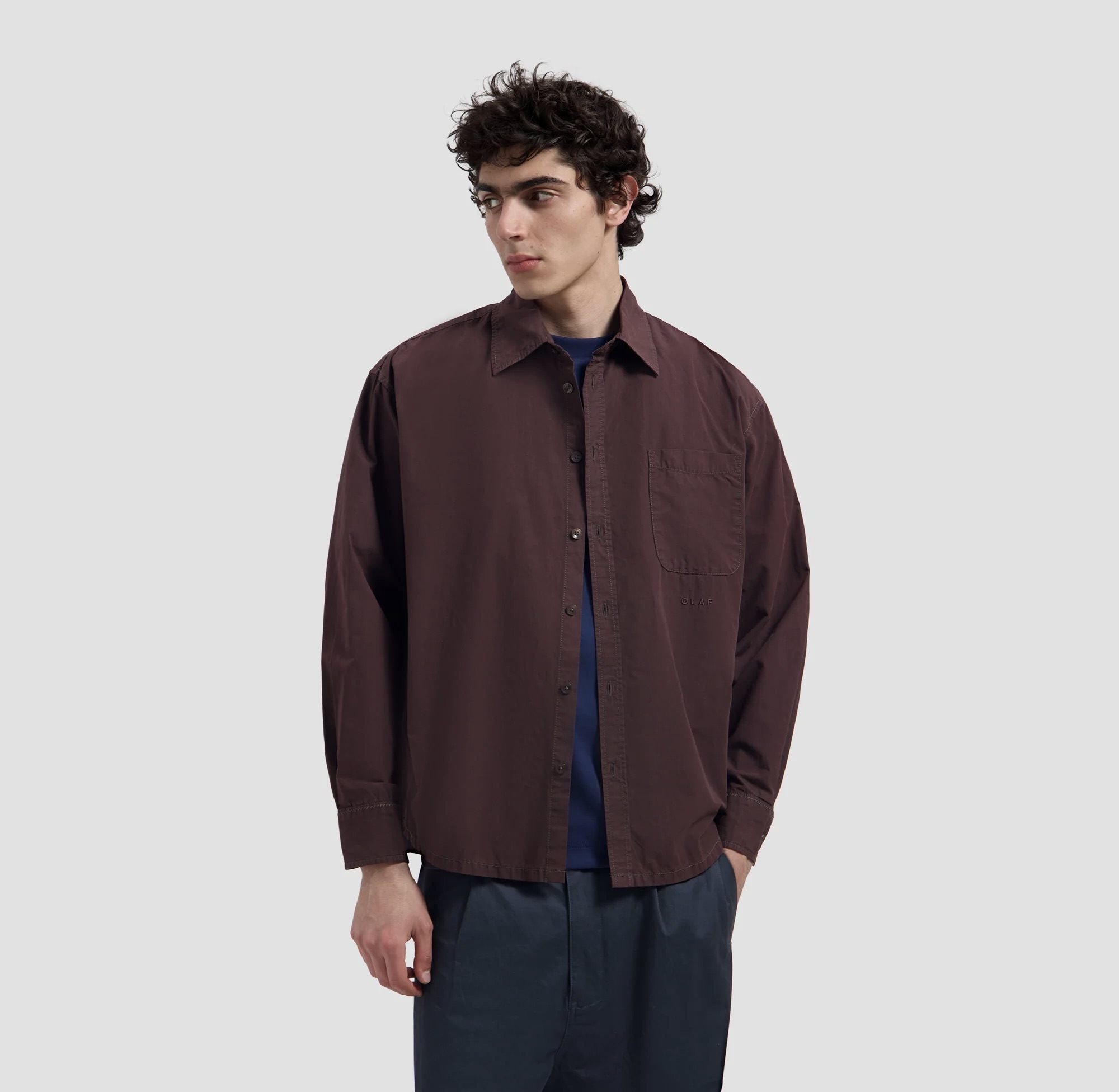 Washed Oversized Shirt