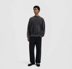 Washed Signature Boxy Crewneck
