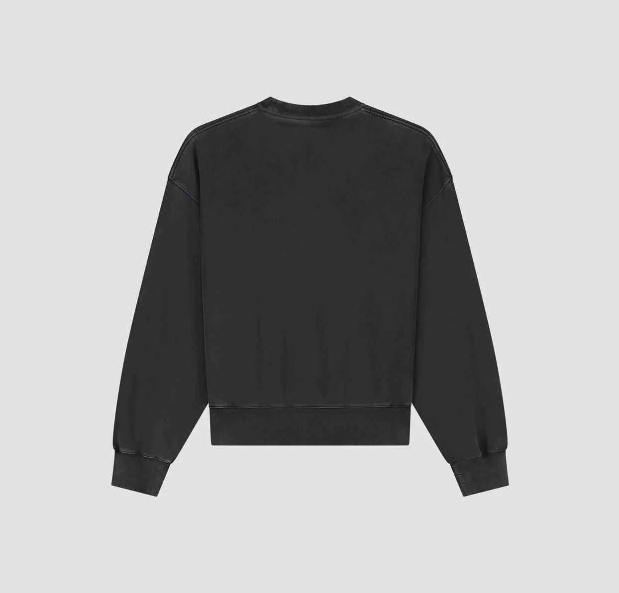 Washed Signature Boxy Crewneck