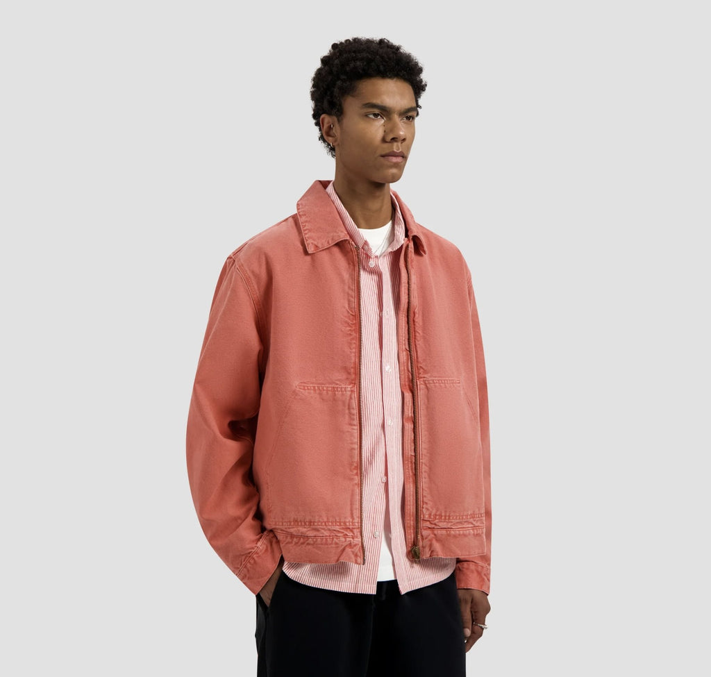 Washed canvas jacket