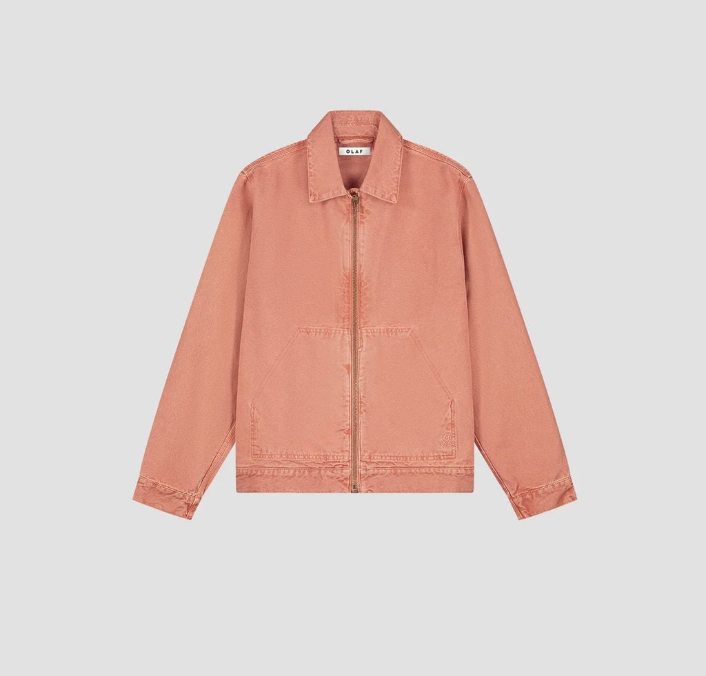 Washed canvas jacket