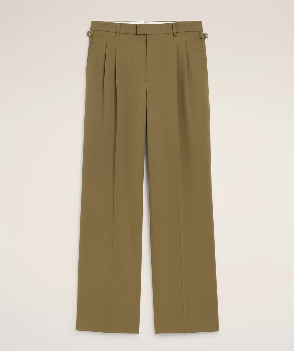 Ami Wide trousers with tabs
