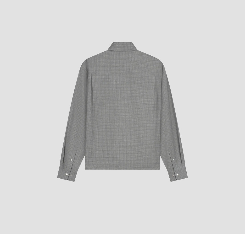 Wool Boxy Shirt