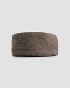 Wool Herringbone Flat Cap