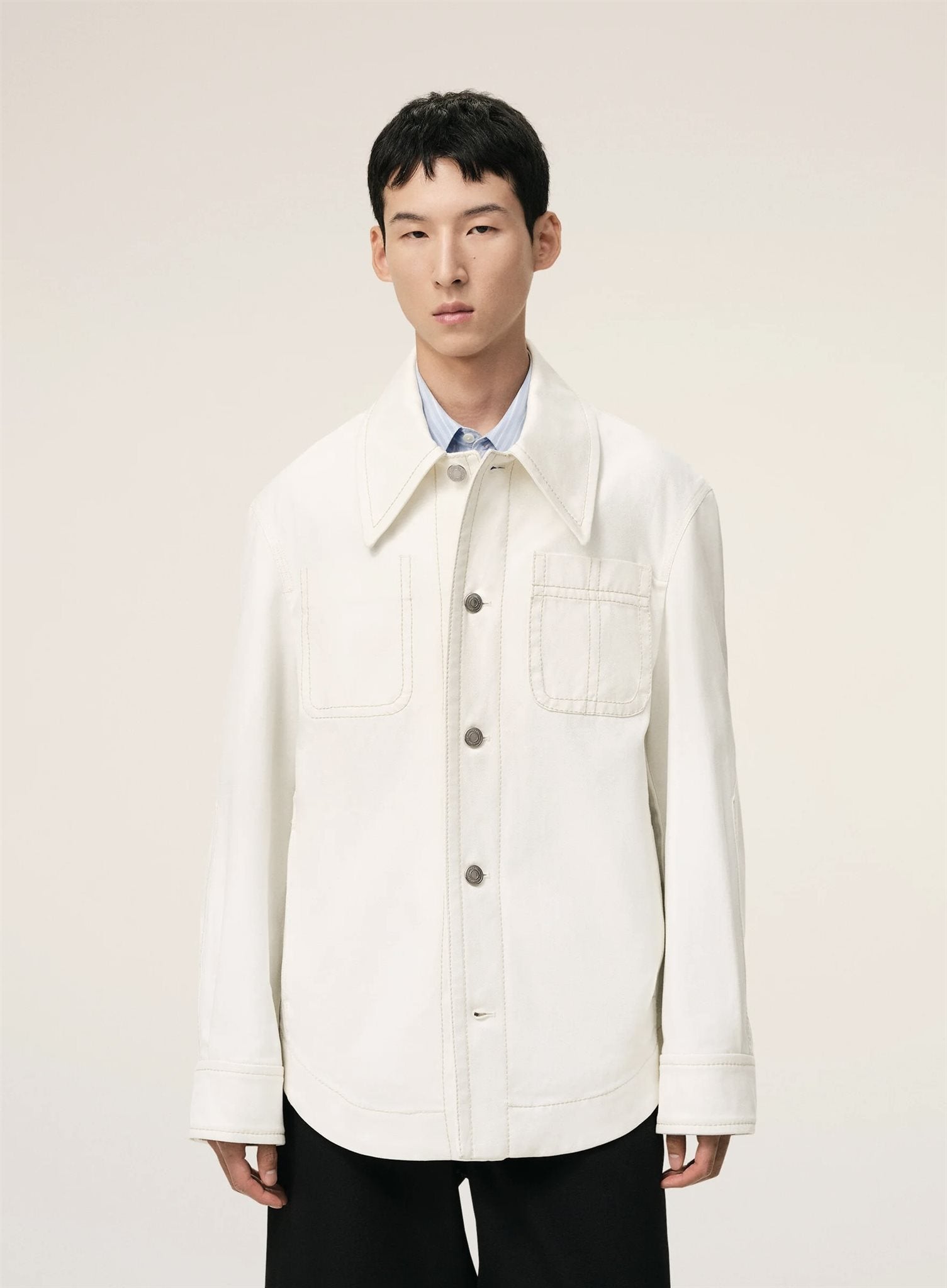 Worker Butoned Jacket