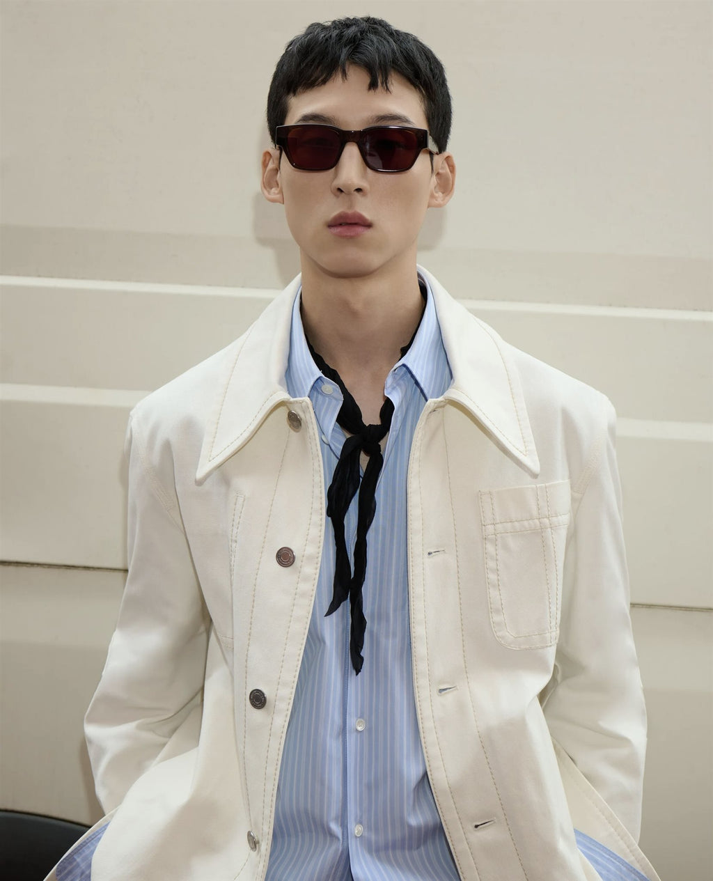 Worker Butoned Jacket