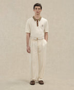 polo maille ajouré D miroir